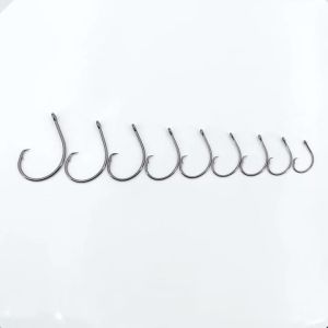 20pcs #4~7/0 High Carbon Steel Light Inline Circle Hook Saltwater Fishing Bass Octopus Catfish Wahoo Pike Tuna Fishing Tackle