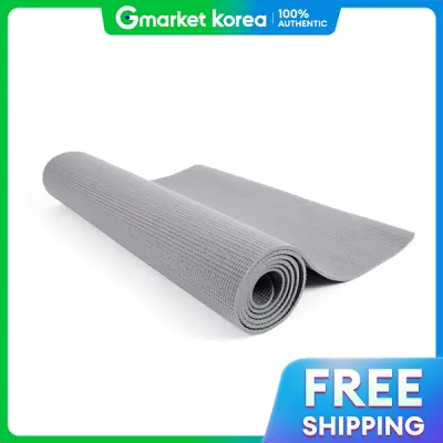 Prospex | Thảm tập Yoga Pilates thể thao gym tập tại nhà Pro-Specs PVC 5mm màu xám