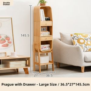 ZHUTING | Modern Minimalist Bookshelf Cabinet for Small Living Rooms Creative Floor Storage