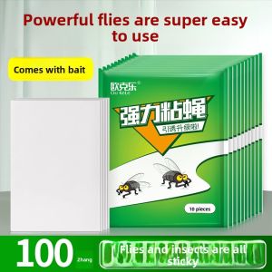 MONLEYTA | Extra Large Strong Adhesive Fly Paper Mosquito Killer Sticky Fly Board Home Use Thickened Glue Fly Trap Manleyta X0708095817