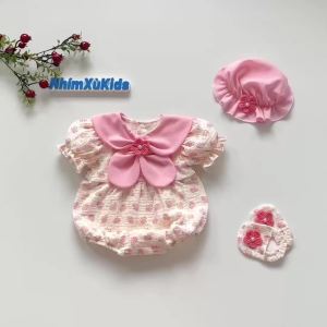 (3-12kg) Body Nơ Cổ Hoa Xô Muslin NHÍM XÙ KIDS Cho Bé Gái Sơ Sinh Đầy Tháng Thôi Nôi Sinh Nhật B082