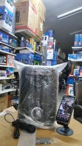 ลำโพงบลูทูธ มีไฟ RGB เชื่อมผ่าน TWSได้ กำลัง 45W  รุ่น NDR-P44 ไมคโครโฟน รีโมทควบคุม สินค้ามีประกัน #ร้านมาร์ยอง