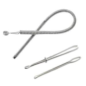 EELHOE | 1/3/5Pcs Hoodies Elastic Band Lace Cord Flexible Drawstring Thread Bendable Spring Drawstring Threader Clip DIY Sewing Accessory