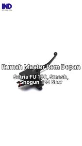 Rumah Master Rem Depan Assy Satria FU 150 Smash Lama Shogun 125 New Hitam Minyak Disk Atas Dengan Handle Hendel Handel Hendle Kanan