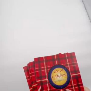 ZOFDA 50 Lembar Buku Campus Buku Diary Buku Catatan Notebook Untuk Siswa Sekolah Menengah Alat Tulis 5/10PCS