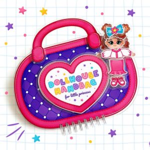 Paper Doll Dollhouse Handbag Busy Book