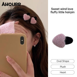 คลิปผมฤดูหนาว เครื่องประดับผมฤดูหนาว คลิป Plush คลิปปากเป็ด กิ๊บติดผม ให้กับเฉพาะตัว