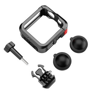 Aluminum Alloy Cage for GoPro Max 2 - Anti-Drop Metal Protective Frame Full Body Protection Kit for 360 Panorama Camera