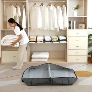 BATHI Tas Travel Lipat Jinjing Serbaguna Anti Air Besar Polyester Duffle Bag YF177