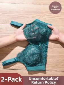 QIANLINGMEI | Breast Minimizing Full Coverage Wireless Bra