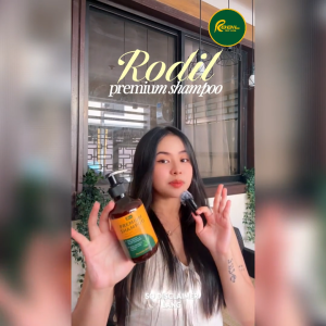 Rodil Premium Hair Growth Shampoo Restores Thinning Hair Anti Hair Loss And Moisturizing For Smooth Healthy-Looking Hair 300mL
