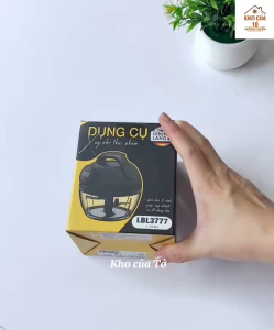 Dụng cụ xay thực phẩm xay tỏi ớt mini Lebenlang LBL3777 170ml kéo tay tiện lợi lưỡi inox sắc bén xay tỏi ớt nhanh nhỏ gọn dễ dùng.