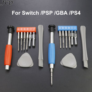 JCD Screwdriver Set Disassembly Opening Tool Kit Repair Parts For Switch GBA SP New 3DS XL PSP NGC Game Console