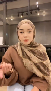 Rhomboid Tudung Printed Hijab Scarf Cotton Voile Hijab Shawl Gradient Viscose Muslim Hijabs Headscarf
