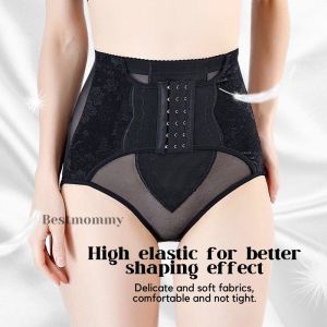 High Waist Trainer Panty Tummy Girdle Butt Lifting Slimming Waist Panties with Bone