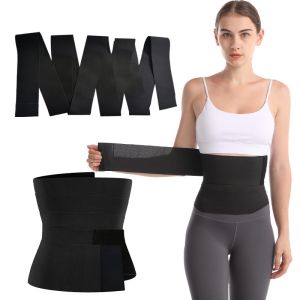 2021 New Waist Trainer Sport Strap Womens Waist Belt Elastic Abdomen Adjustable Tightening Belt Simple Style Summer Home Clothes