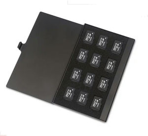 Multi-Purpose TF Memory Card Storage Box Portable SD Card Organizer Protection Case Digital Accessories V4SIM Cases D87O