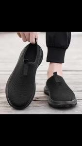 Men Casual Shoes Slip-On Half Slippers Running Shoes Men Plus Size Sport Shoes Lightweight Comforty Breathable Walking Sneakers