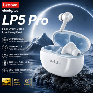 Lenovo | NEW Lenovo LP5 PRO Wireless Bluetooth5.4 Earphones TWS HiFi Sound Gaming Earbuds LP5Pro Sport Headset Long Standby Touch Control