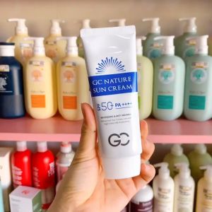 Kem Chống Nắng GC Nature Sun Cream Nâng Tone Dưỡng Trắng SPF 50+ PA++++ 60ml