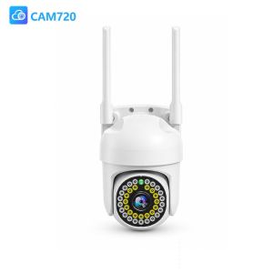 V380 Pro 8MP Outdoor PTZ Security Camera 4G SIM & 2.4G WiFi Dual Mode IP66 Waterproof AI Human Vehicle Detection Smart Color Night Vision Two‑Way Audio Siren Alarm CCTV Camera