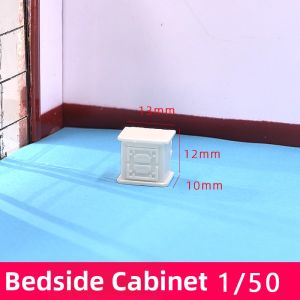 JIMUWU | White Indoor Architectural Miniature Furniture Model 1:50 Scale