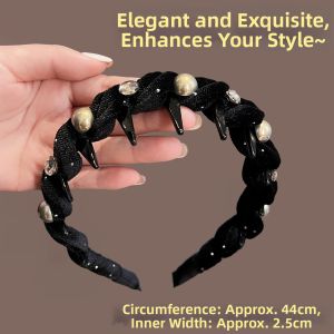 ZUOOU | Fashion Luxurious Velvet High Top Headband
