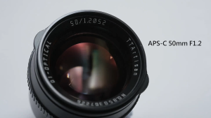 TTArtisan 50mm F1.2 APS-C Lens Large Aperture for Sony E-Mount/ Canon RF-Mount/  Fujifilm X-Mount