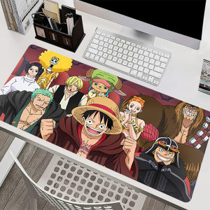 Bandai | Computer Mouse Pad O-one P-piece luffy Anime Mouse Pad Large Gaming Mousepad Rubber Extended Game Desk mat Keyboard Mouse Carpet