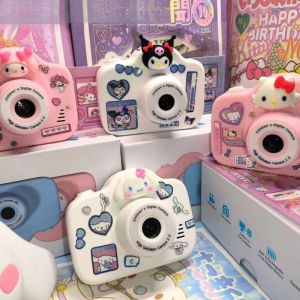 Kawaii Hello Kitty Digital Cameras Camcorder Children 2000W HD Cartoon Cinnamoroll Kawaii Kuromi My Melody Toys Portable Mini Camera Girls Birthday Christmas Gift