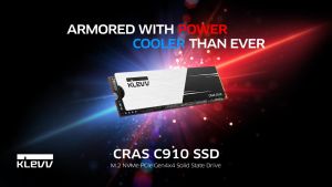 KLEVV CRAS C910 M.2 NVMe PCIe Gen4X4 SSD - 500 GB (อุปกรณ์จัดเก็บข้อมูล)