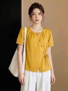 AIYITI | Elegant and Stylish Big Size Womens Shirt With Waist Cinching