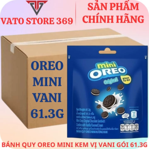 Bánh quy OREO mini socola vị vani gói 61.3g
