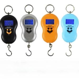 Cân Điện Tử LCD 50Kg/10g Có Đèn Nền Dùng Cho Nhà Bếp Câu Cá Du Lịch Hành Lý Bỏ Túi - Công Cụ Cân Chính Xác 10g