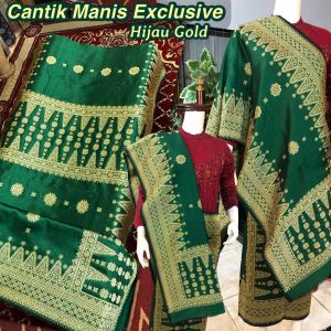 EXCLUSIVE SONGKET CANTIK MANIS /SONGKET PALEMBANG ASLI