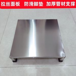 Stainless Steel Kitchen Storage Rack Stand Moisture Proof Rice Flour Soup Pot Holder Floor Mounted Heightening Shelf Base