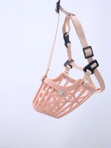 Rọ mõm Chó bằng lưới nhựa thoáng mát có dây quàng đầu (Đo kích thước Cún trước khi chọn size) mẫu mới - Hara Pet Store