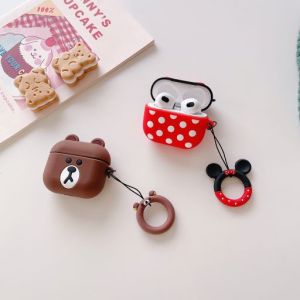 【Hot】Cartoon Style Liquid Silicone Earphone Protective Case For AirPods 1/2 3 Pro Pro2 Generation