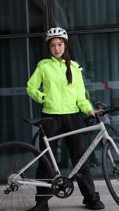 WOSAWE Nữ Xe Máy Áo Mưa Chống Gió Chống Nước Chống Mưa Đi Xe Đạp Ngoài Trời Áo Mưa Thể Thao