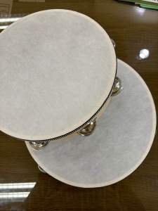 Tambourine 10inch Wood