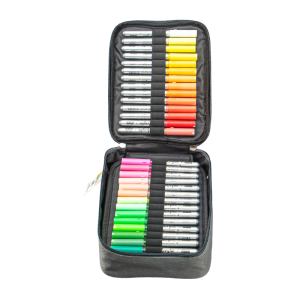 Direct Liquid Non-See-Through Blendable Acrylic Marker Pen 48 Colors