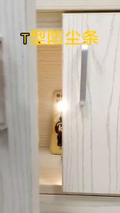 TPE Wardrobe Seal Moisture-proof Gap Filling Cabinet Door Strip Seal Strip Dust-proof Strip Self-Adhesive