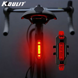 LED Bicycle Tail Light Mountain Road Bike Warning Rear Light Rechargeable Bike Lamp Bicycle Accessories For Night Riding