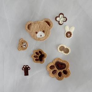 Besee | Invisible Repair Cartoon Bear Patch Decoration for Childrens Clothes