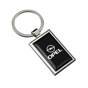 1Pcs Zinc Alloy Car Keyring Auto Logo Keychain Pendant Decoration For Opel OPC Astra Insignia Vectra Corsa Zafira Mokka Antara
