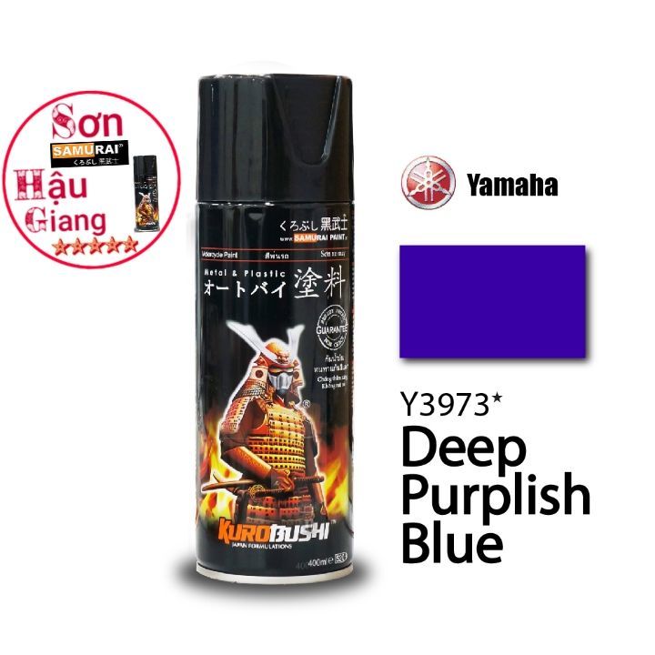 Sơn Samurai Y3973 Màu xanh tím đậm xanh GP