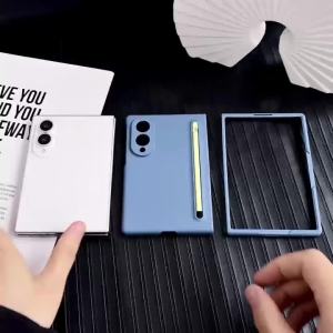 szhaiyu | For Samsung Galaxy Z Fold8 Foldable 5g Case With Stylus integrated S Pen Slot Shockproof Hard PC Matte Screen Film Protect Funda