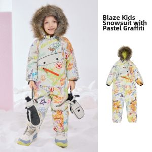 VECTOR | Skiing Waterproof and Warm Hooded One-piece Set