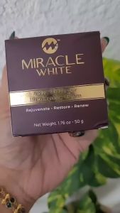 【BUY 2 FREE 1】100%正品 READY STOCK MIRACLE WHITE ADVANCE REPAIR BRIGHTENING CREAM 50ML