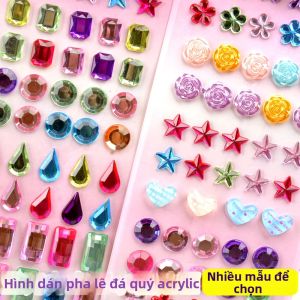 DAXIANTONGXIN | Shiny Gem Princess DIY 3D Makeup Decorative Stickers